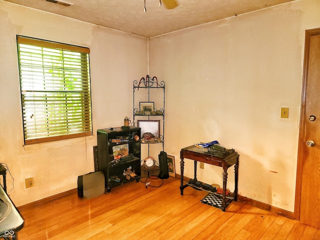 4336 Abby Creek Ln, Indianapolis, IN 46205 - misc room featuring light wood-style flooring and baseboards