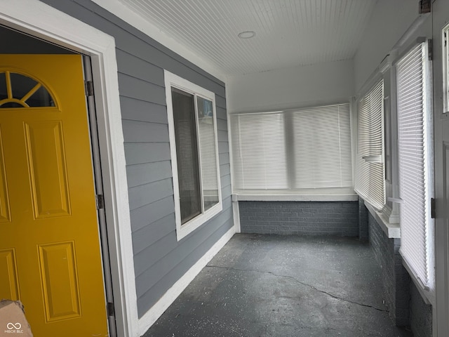 322 S Rural St, Indianapolis, IN 46201 - view of unfurnished sunroom