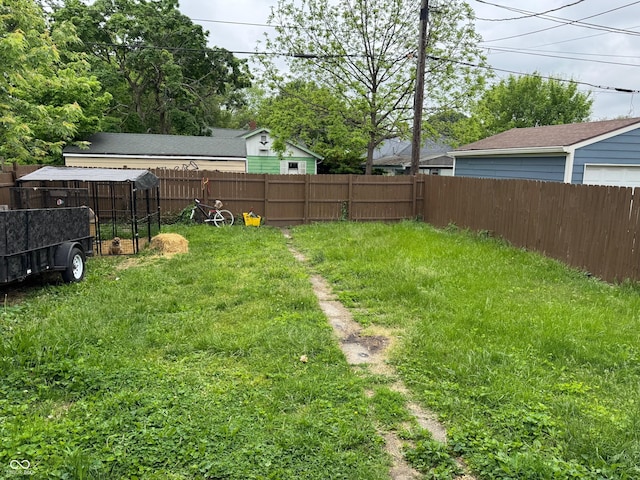 322 S Rural St, Indianapolis, IN 46201 - view of yard