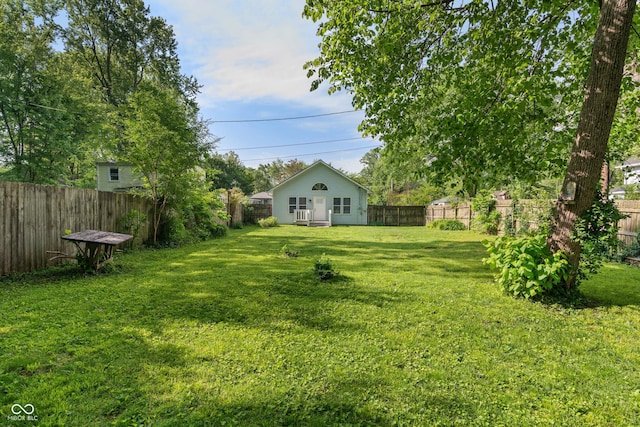 1802 E 66th St, Indianapolis, IN 46220 - view of yard