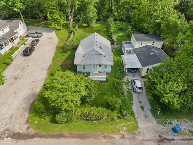 1802 E 66th St, Indianapolis, IN 46220 - bird's eye view