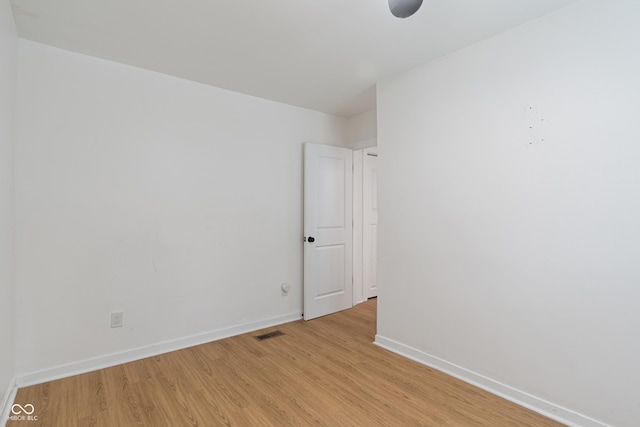 1802 E 66th St, Indianapolis, IN 46220 - spare room featuring light wood-style flooring