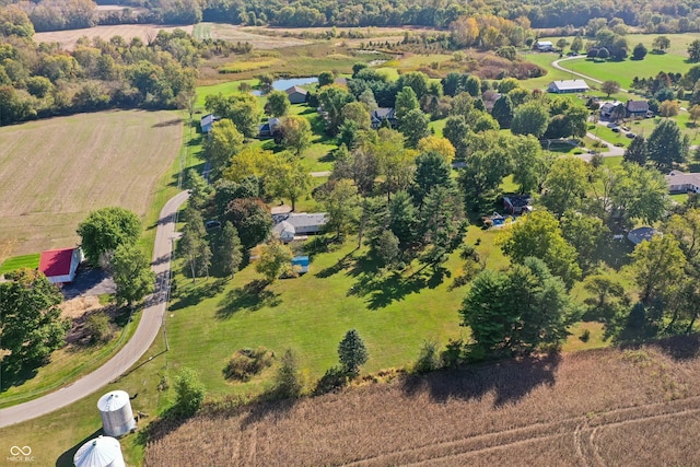 view of rural area