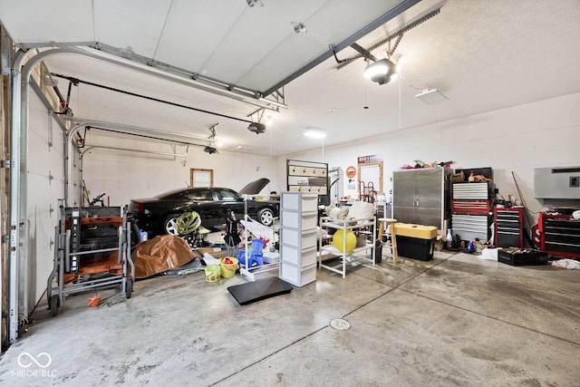 1340 Apache Trl, Martinsville, IN 46151 - garage featuring a garage door opener