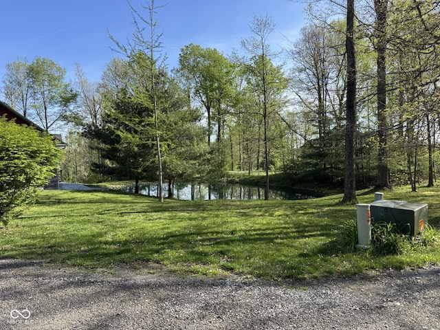 1340 Apache Trl, Martinsville, IN 46151 - view of community featuring a water view and a yard