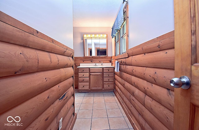 1340 Apache Trl, Martinsville, IN 46151 - bathroom featuring tile patterned floors and vanity