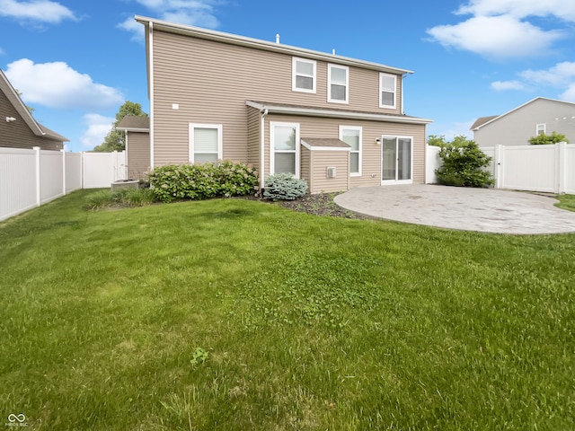 18230 Sandy Cove Ln, Westfield, IN 46074 - rear view of house with a patio