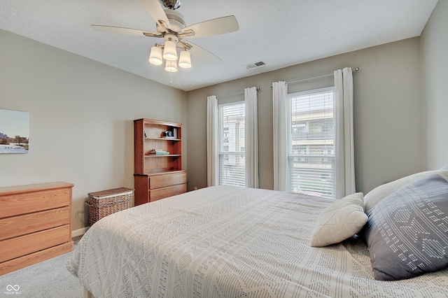 1009 Broadway St, Indianapolis, IN 46202 - bedroom with carpet, ceiling fan, and baseboards