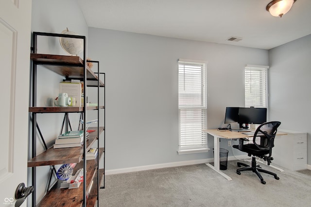 1009 Broadway St, Indianapolis, IN 46202 - carpeted office with baseboards