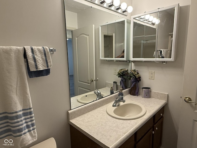 11523 Coastal Way, Indianapolis, IN 46229 - bathroom featuring toilet and vanity