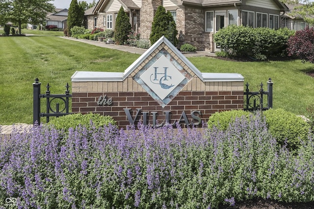 6542 E Edna Mills Dr, Camby, IN 46113 - community / neighborhood sign with a lawn