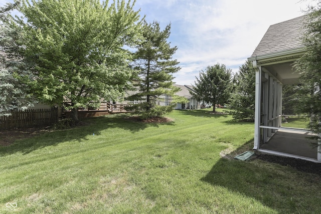 6542 E Edna Mills Dr, Camby, IN 46113 - view of yard