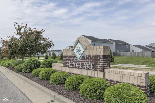 6542 E Edna Mills Dr, Camby, IN 46113 - view of community / neighborhood sign