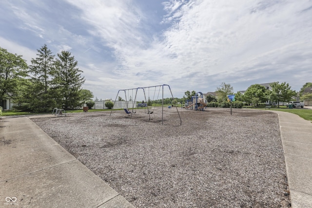 6542 E Edna Mills Dr, Camby, IN 46113 - view of communal playground