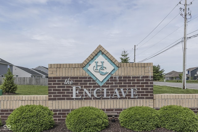 6542 E Edna Mills Dr, Camby, IN 46113 - view of community / neighborhood sign