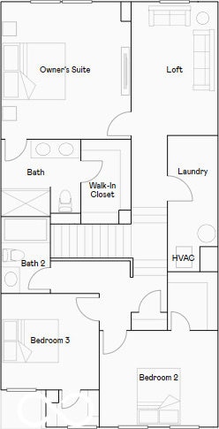 1280 Newton St, Avon, IN 46123 - home floor plan