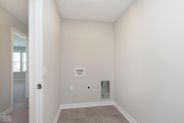 1280 Newton St, Avon, IN 46123 - clothes washing area with electric dryer hookup, baseboards, and hookup for a washing machine