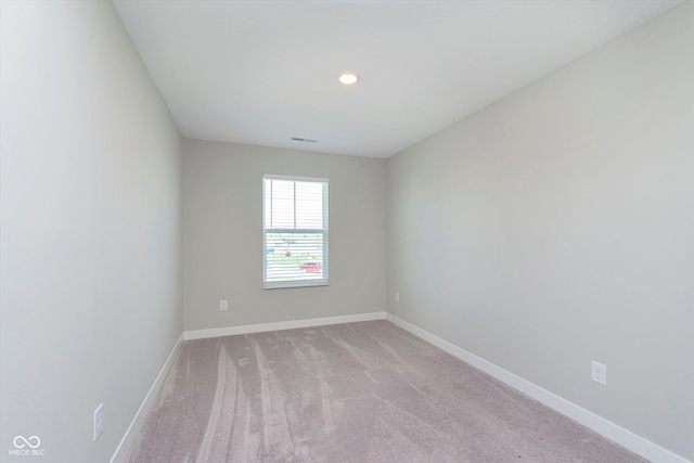 1280 Newton St, Avon, IN 46123 - unfurnished room featuring baseboards, light carpet, and recessed lighting