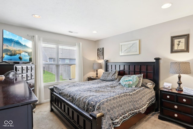 2911 W Hawanian Ln, Monrovia, IN 46157 - bedroom with light carpet and recessed lighting