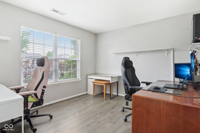 2911 W Hawanian Ln, Monrovia, IN 46157 - office with wood finished floors and baseboards