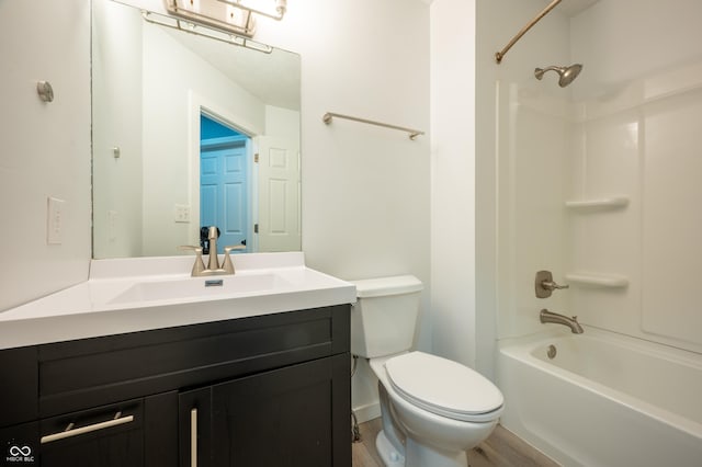 917 Timothy Ct, Bloomington, IN 47403 - full bath with toilet, vanity, and shower / bath combination