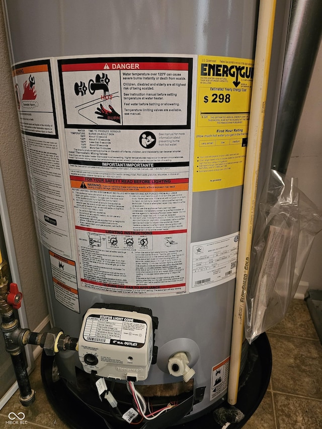 10836 Zimmerman Ln, Indianapolis, IN 46231 - detailed view of water heater