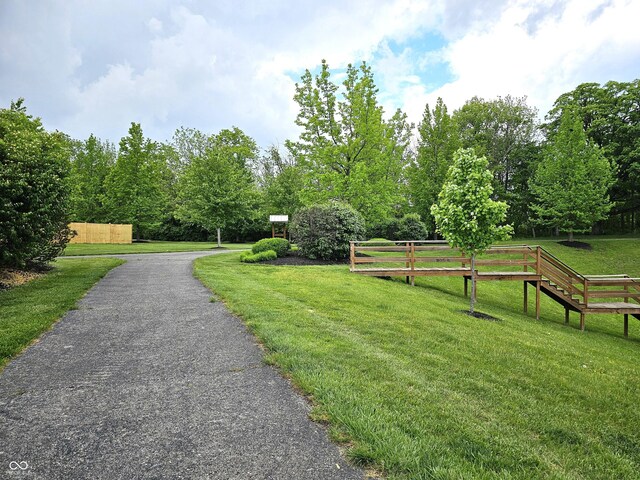 10836 Zimmerman Ln, Indianapolis, IN 46231 - view of home's community featuring a yard