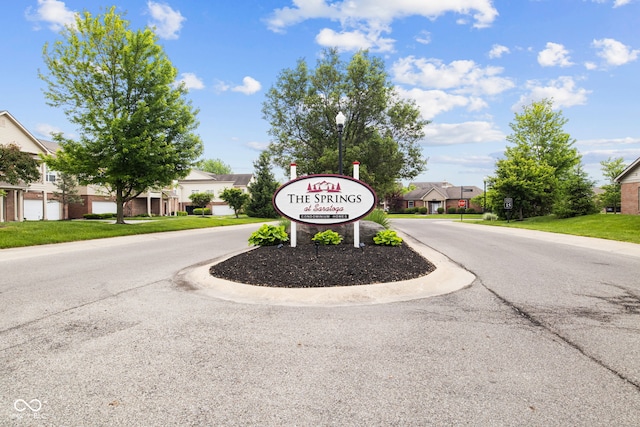 4261 Washington Blvd, Plainfield, IN 46168 - community sign featuring a residential view