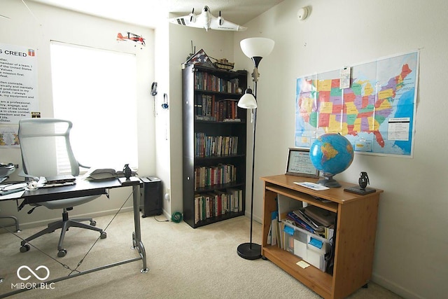 7737 Wolfgang Pl, Indianapolis, IN 46239 - office featuring carpet flooring and baseboards