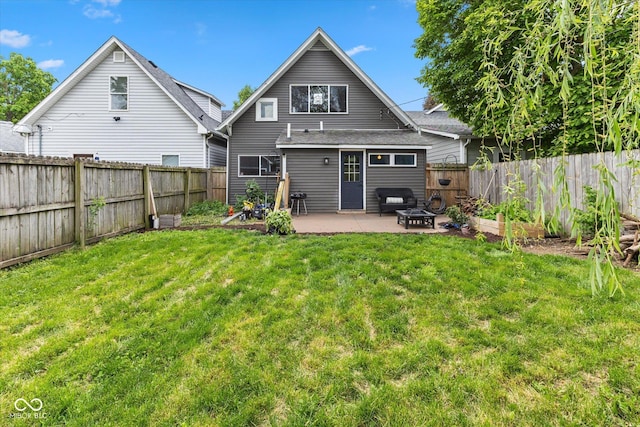 1730 Hoyt Ave, Indianapolis, IN 46203 - back of house featuring a patio area and an outdoor fire pit