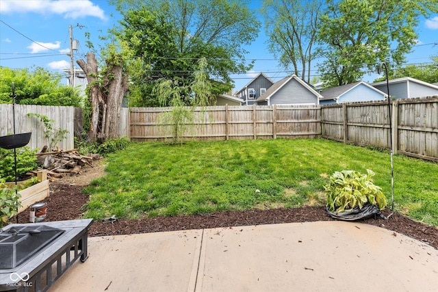 1730 Hoyt Ave, Indianapolis, IN 46203 - view of yard with a patio area