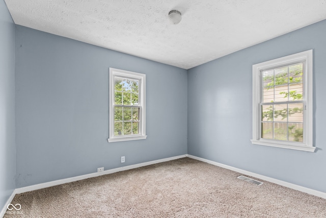 703 Kappes St, Indianapolis, IN 46221 - carpeted spare room with baseboards and a textured ceiling