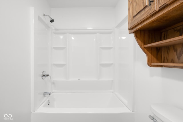 632 W Central Ave, Greensburg, IN 47240 - bathroom with a shower and toilet