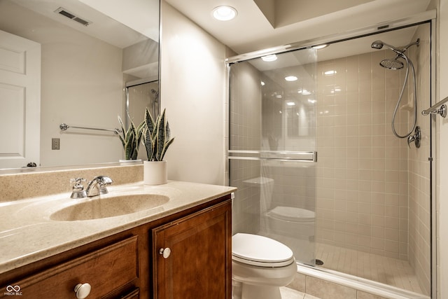 8690 Jaffa Ct W Drive 28, Indianapolis, IN 46260 - full bath featuring toilet, a shower stall, and vanity