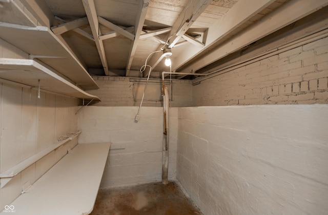 1661 S Talbott St, Indianapolis, IN 46225 - view of unfinished basement