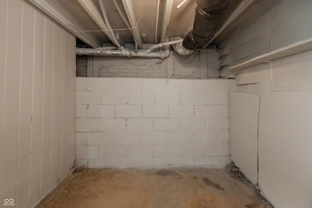 1661 S Talbott St, Indianapolis, IN 46225 - view of unfinished below grade area