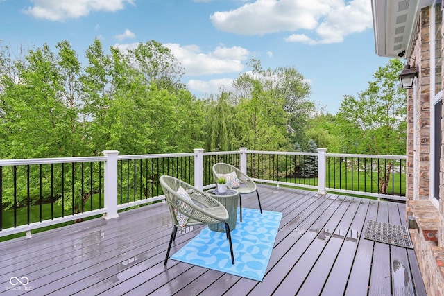 3744 Abney Point Dr, Carmel, IN 46077 - view of wooden deck