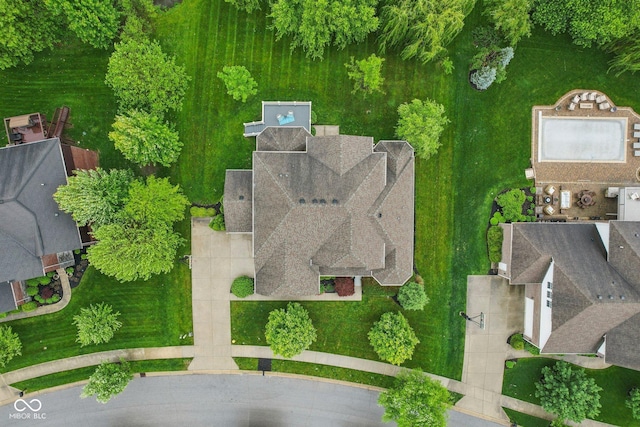 3744 Abney Point Dr, Carmel, IN 46077 - bird's eye view