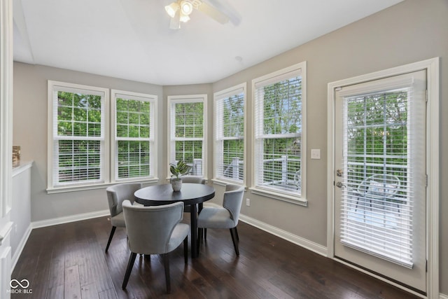 3744 Abney Point Dr, Carmel, IN 46077 - dining room with baseboards and plenty of natural light