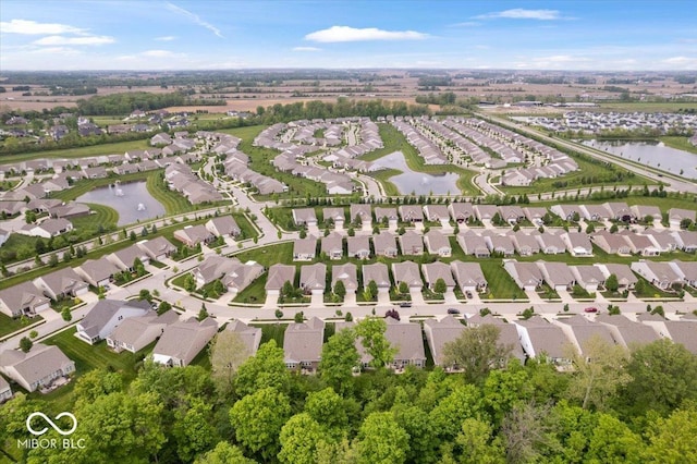 16573 Cava Dr, Fishers, IN 46037 - view of property location featuring a large body of water and nearby suburban area
