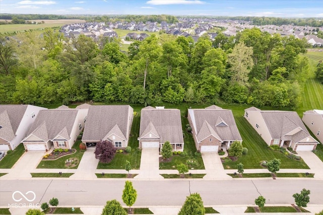 16573 Cava Dr, Fishers, IN 46037 - aerial perspective of suburban area