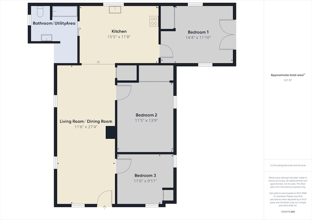 floor plan / room layout