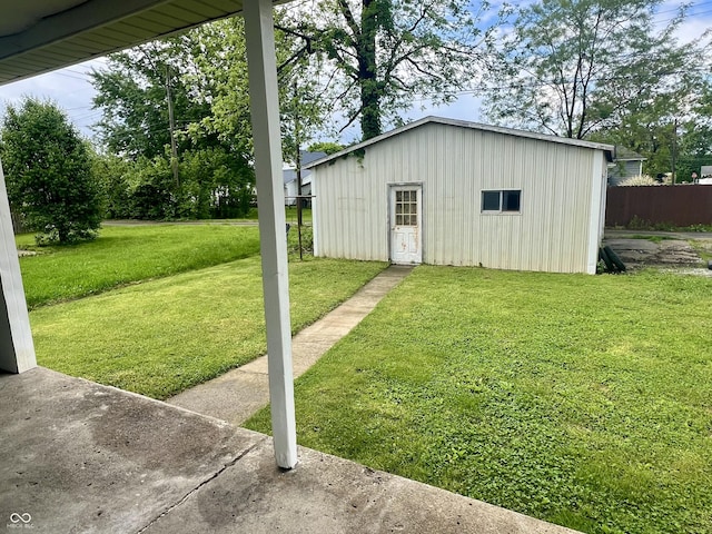 600 S Oak St, Fortville, IN 46040 - view of outbuilding featuring an outdoor structure