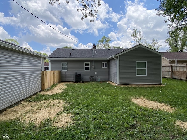 6150 E 25th St, Indianapolis, IN 46219 - back of property featuring cooling unit