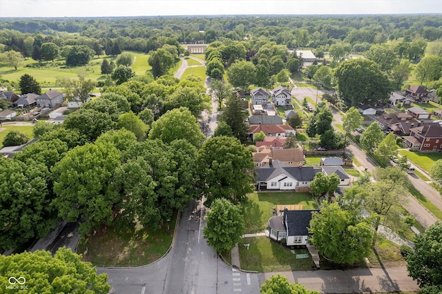 1502 Burdsal Pkwy, Indianapolis, IN 46208 - aerial perspective of suburban area