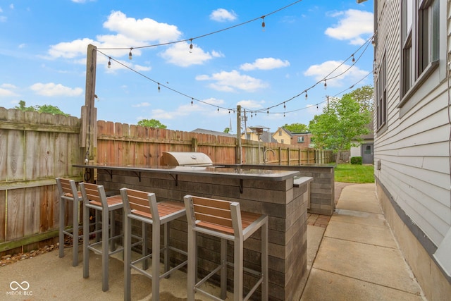 1526 Carrollton Ave, Indianapolis, IN 46202 - view of patio / terrace featuring fence