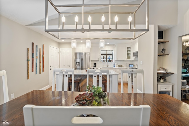 35 Osage Ct, Columbus, IN 47201 - dining room with light wood-style flooring