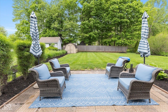 3630 Foxtail Dr, Indianapolis, IN 46235 - view of patio / terrace