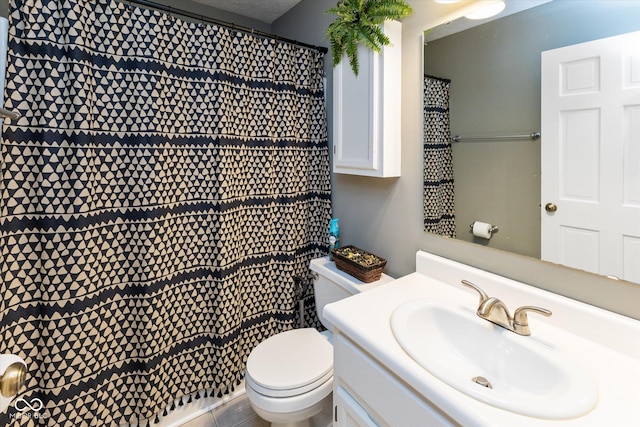 3630 Foxtail Dr, Indianapolis, IN 46235 - bathroom with toilet and vanity
