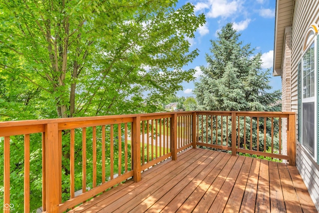 1139 Fernwood Way, Plainfield, IN 46168 - view of wooden terrace